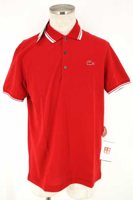 LACOSTE （ラコステ） ワンポイント刺繍半袖ポロシャツ メンズ トップス