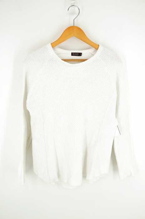 MR.OLIVE（ミスターオリーブ） TRASFORM MESHヘビーコットンニット メンズ トップス