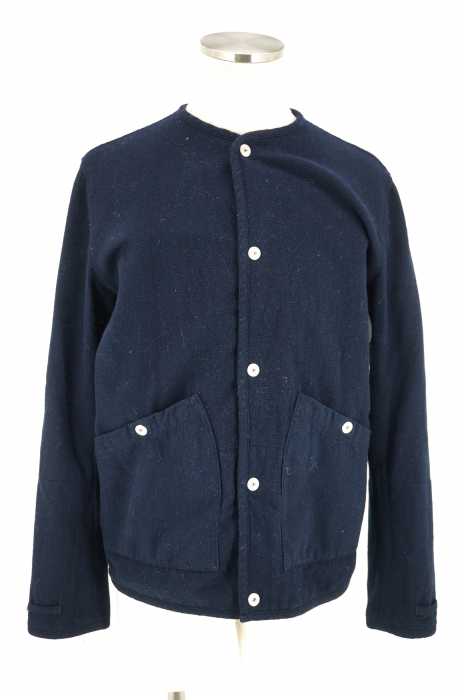 dip ltd （） ノーカラーウールジャケット メンズ アウター