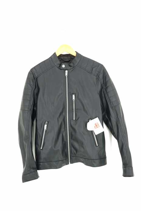 H M エイチアンドエム シングルライダース バイカージャケット メンズ アウター ブランド古着買取販売バズストア