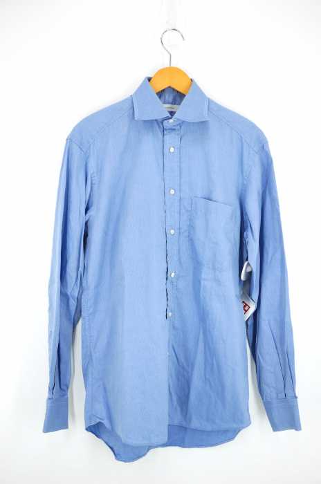 ERMENEGILDO ZEGNA (エルメネジルドゼニア) ワイドカラー ドレスシャツ メンズ トップス