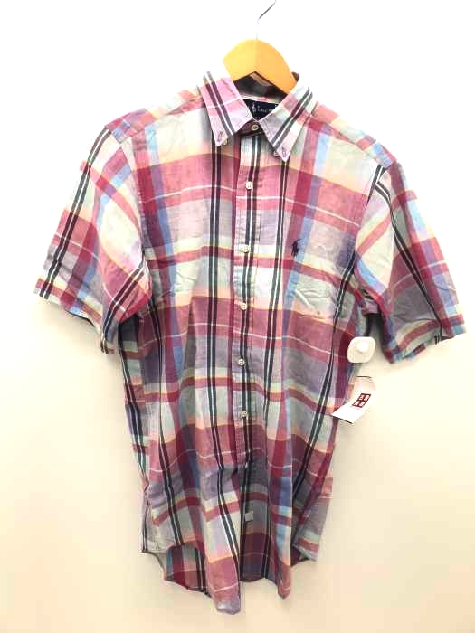 RALPH LAUREN（ラルフローレン） マドラスチェック半袖シャツ メンズ トップス