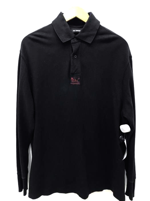 RAF SIMONS(ラフシモンズ) Heroes Losers LONG SLEEVE POLO メンズ トップス