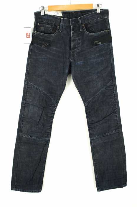 G-STAR RAW （ジースターロー） 3301 サイドジップデニムパンツ メンズ パンツ