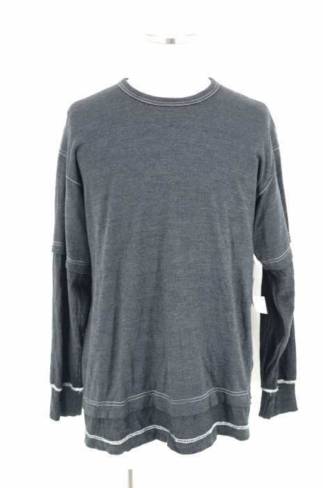 COMME des GARCONS HOMME （コムデギャルソンオム） AD1998 ウール レイヤードトップス メンズ トップス