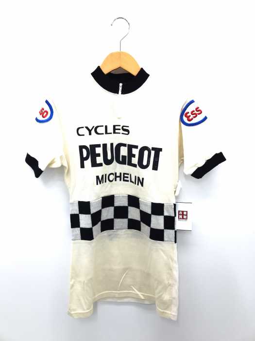 USED古着（ユーズドフルギ） 70s フランス製　プジョー　ミシュラン　ESSO　サイクリングジャージ メンズ トップス