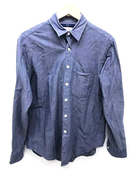Steven Alan（スティーブンアラン） インディゴシャツ メンズ トップス