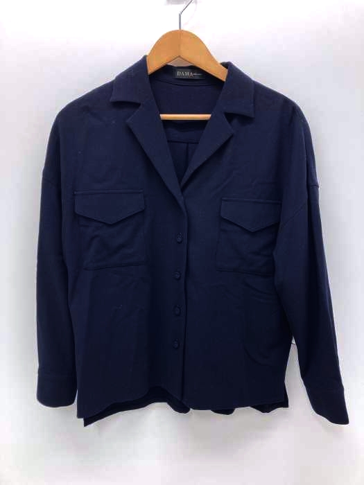 DAMA collection（ダーマコレクション） ウールオープンカラーシャツ レディース トップス