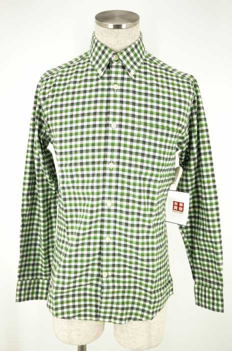 Eddie Bauer （エディーバウアー） チェック柄ボタンダウンシャツ メンズ トップス