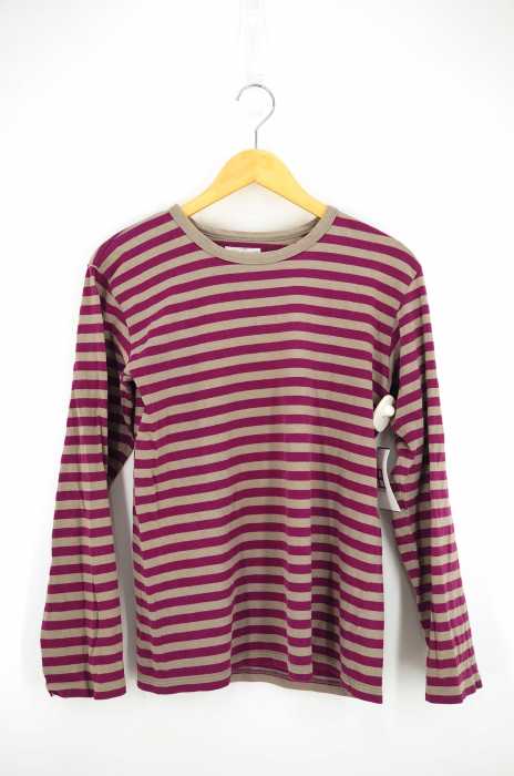 agnes b. （アニエスベー） クルーネックボーダーカットソー レディース トップス