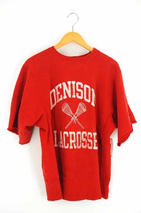 Champion （チャンピオン） 80S トリコタグ初期 DENSON LACROSSE REVERSE WEAVE カレッジプリントスウェット メンズ トップス