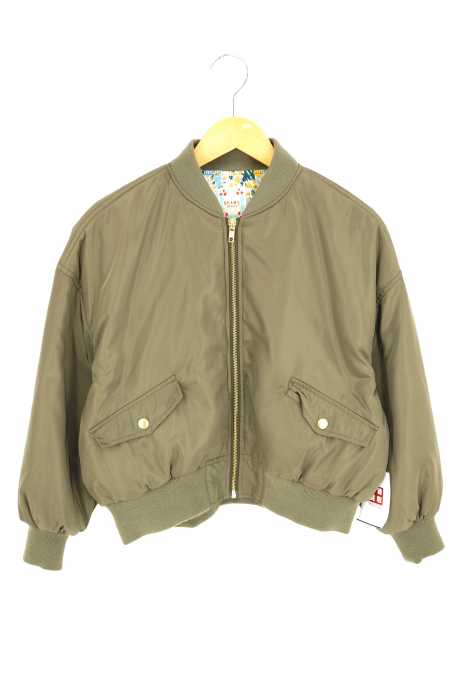 BEAMS HEART(ビームスハート) バックギャザーMA-1 レディース アウター