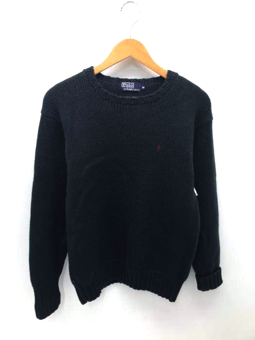 Polo by RALPH LAUREN（ポロバイラルフローレン） ワンポイント刺繍ニット メンズ トップス