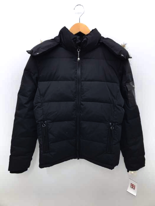 Roen(ロエン) ファー付スカル装飾ダウンジャケット メンズ アウター