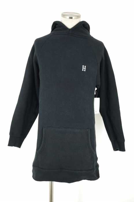 HUF (ハフ) ワンポイント刺繍入り スウェットパーカー メンズ トップス