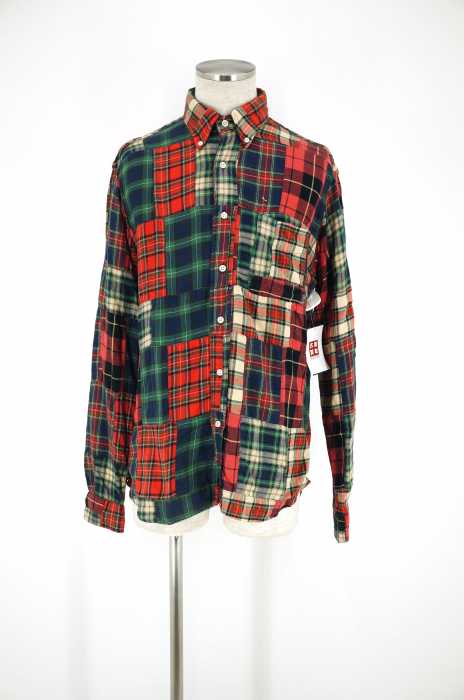 RALPH LAUREN （ラルフローレン） パッチワークボタンダウンシャツ メンズ トップス