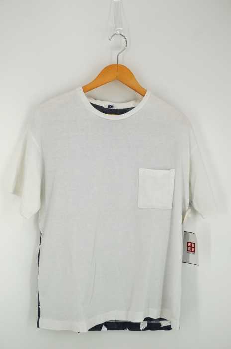 SOE（ソーイ） バックシャンブレー切替ポケットTシャツ メンズ トップス