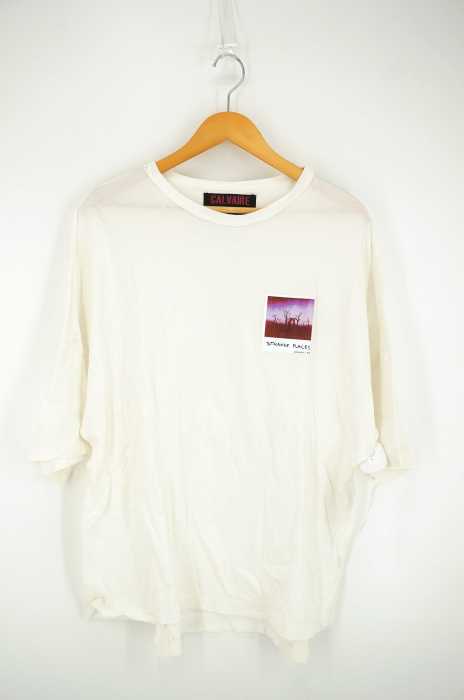 CALVAIRE（カルヴェール） 15SS フランス製プリント半袖Tシャツ メンズ トップス