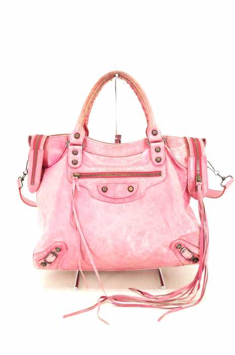BALENCIAGA(バレンシアガ) ザシティ レザーショルダー レディース バッグ