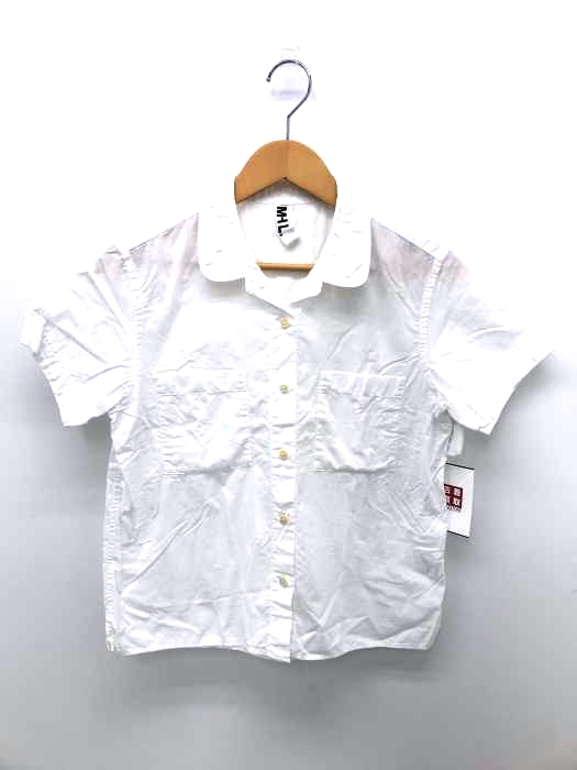 MHL.(エムエイチエル) 半袖コットンシャツ レディース トップス