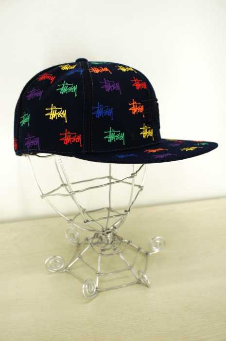STUSSY (ステューシー) ロゴ刺繍キャップ メンズ 帽子