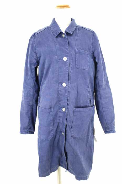 MARINE&WORK PAR ICI（アリーナアンドワークパーリッシィ） デニム加工ロングジャケット レディース アウター