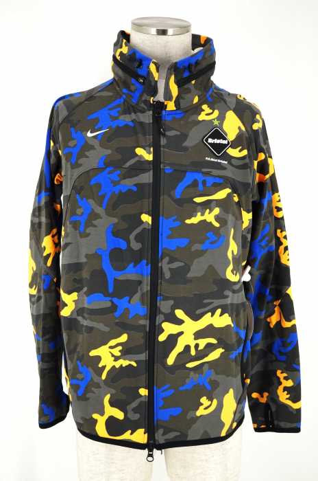 F.C.Real Bristol F.C.R.B. ×NIKE （ナイキ） カモ柄ストームフイットウォームアップジャケット メンズ トップス