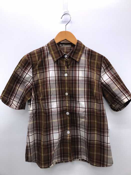 AQUASCUTUM（アクアスキュータム） チェック半袖シャツ レディース トップス