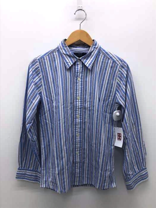 Polo by RALPH LAUREN（ポロバイラルフローレン） 刺繍コットンストライプシャツ レディース トップス