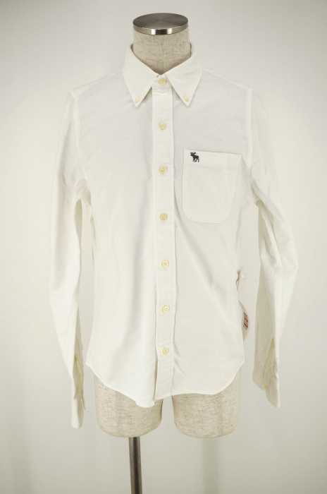 Abercrombie & Fitch （アバクロンビーアンドフィッチ） コットンボタンシャツ メンズ トップス