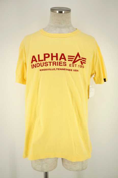 ALPHA INDUSTRIES （アルファインダストリーズ） プリントTシャツ メンズ トップス