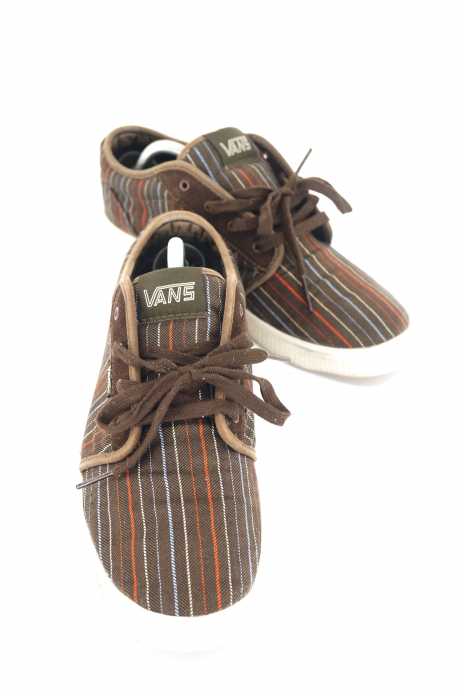 VANS （バンズ） ストライプ柄ローカットスニーカー メンズ シューズ