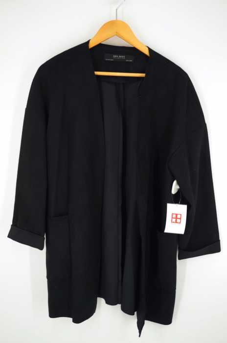 ZARA BASIC （ザラベーシック） フェイクスエードノーカラージャケット レディース アウター