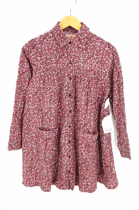 BEAMS BOY （ビームスボーイ） 小花柄シャツワンピース レディース ワンピース