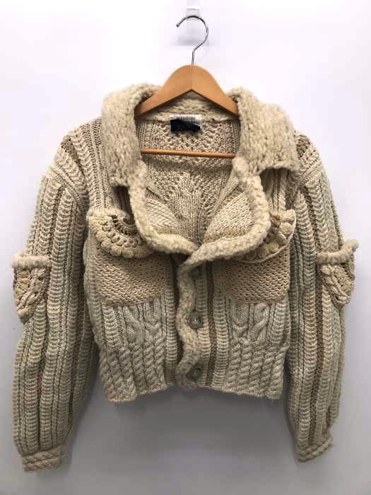 FICCE UOMO YOSHIYUKI KONISHI（フッチェ ウオモ ヨシユキ コニシ） HAND KNIT マルチウールニットカーディガン メンズ トップス
