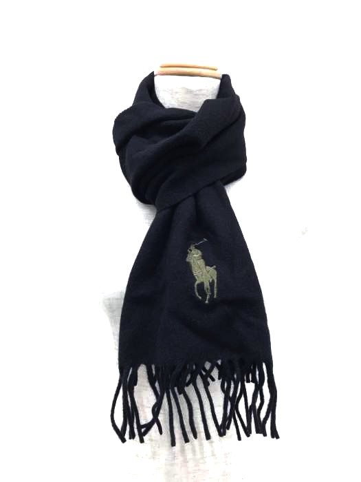 POLO RALPH LAUREN(ポロラルフローレン) ポニー刺繍入りマフラー メンズ ファッション雑貨