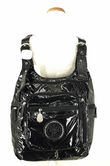 ANNA SUI (アナスイ) エナメルリュックサック レディース バッグ