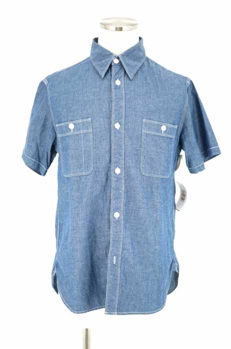 BEAMS （ビームス） シャンブレーポケットシャツ メンズ トップス
