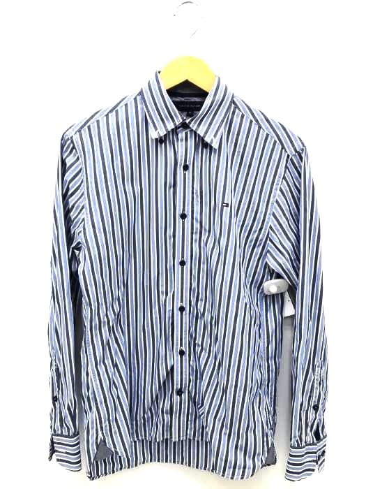 TOMMY HILFIGER（トミーヒルフィガー） SLIM FIT ストライプコットンシャツ メンズ トップス