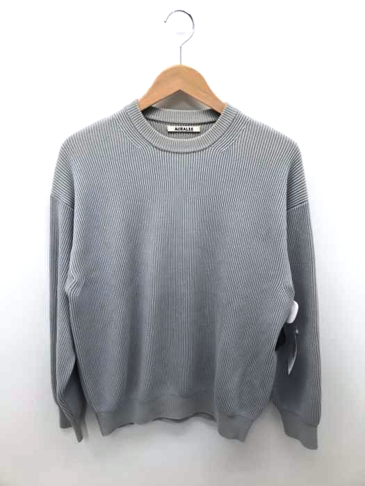 AURALEE(オーラリー) SUPER HARD TWIST RIB KNIT P/O レディース トップス