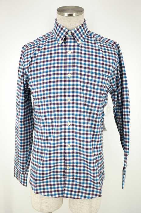 Eddie Bauer （エディーバウアー） チェック柄ボタンダウンシャツ メンズ トップス