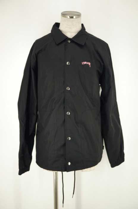 STUSSY （ステューシー） ロゴプリントコーチジャケット メンズ アウター