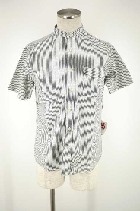 Eddie Bauer （エディーバウアー） バンドカラーボタンシャツ メンズ トップス