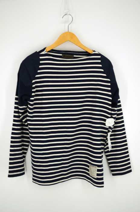 NIGEL CABOURN(ナイジェルケーボン ) ボーダー ロングシャツ メンズ トップス