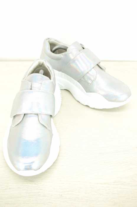 jeffreycampbell（ジェフリーキャンベル） メタリックダッドシューズ ベルクロスニーカー レディース シューズ