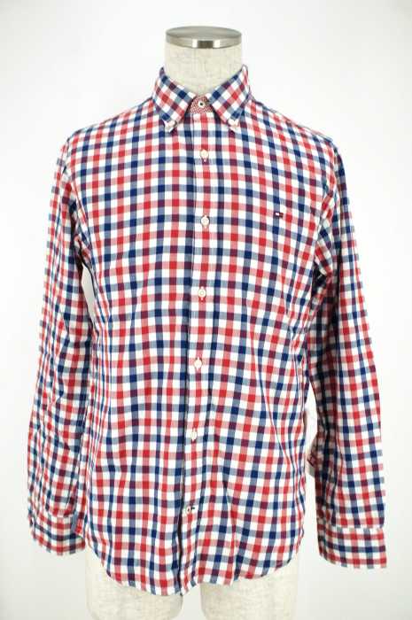 TOMMY HILFIGER （トミーヒルフィガー） ブロックチェックボタンダウンシャツ メンズ トップス