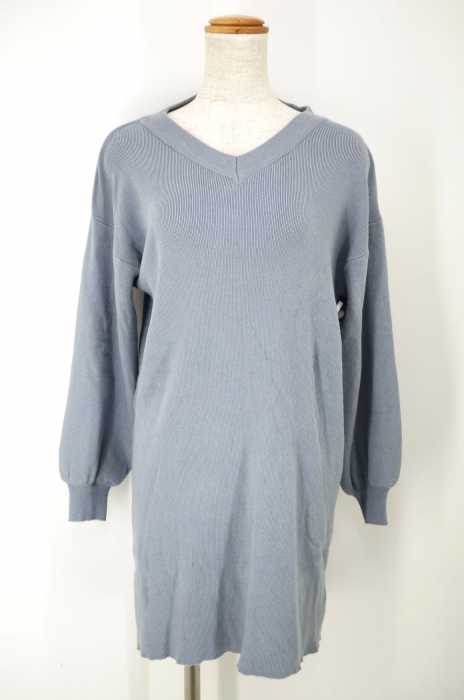 MAJESTIC LEGON （マジェスティックレゴン） バックレースアップニットワンピース レディース ワンピース