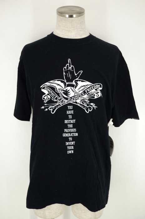 NEIGHBORHOOD （ネイバーフッド） FIGHT ALONEボーンプリントTシャツ メンズ トップス