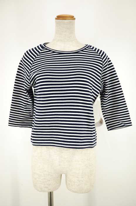 BEAUTY & YOUTH UNITED ARROWS  （ビューティーアンドユースユナイテッドアローズ） 鹿の子 ラグラン 六部袖プルオーバー レディース トップス