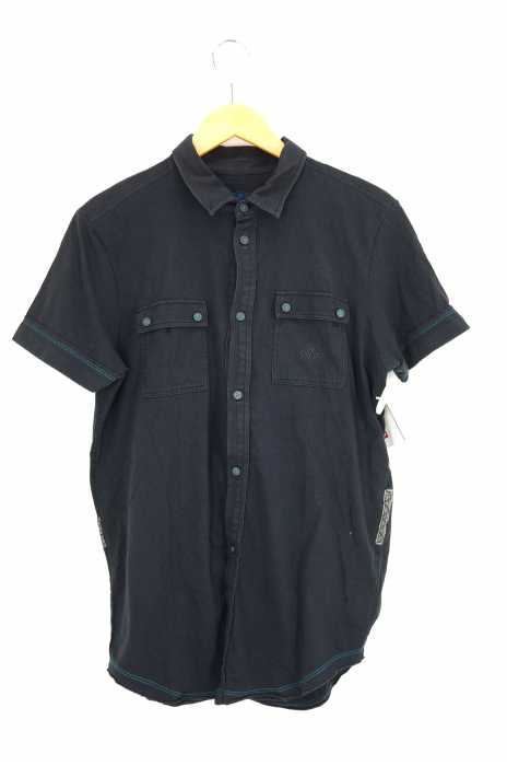 DIESEL (ディーゼル) コットン デザインポケットシャツT メンズ トップス